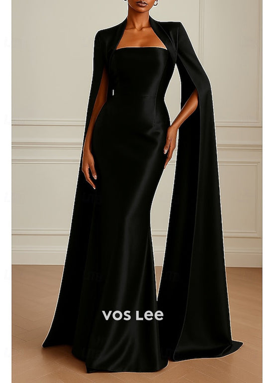 Elegant & Luxurious Sleeveless Floor-Length Mermaid Evening Dresses