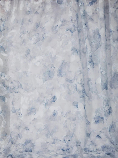 Floral Chiffon A-Line Formal Dress