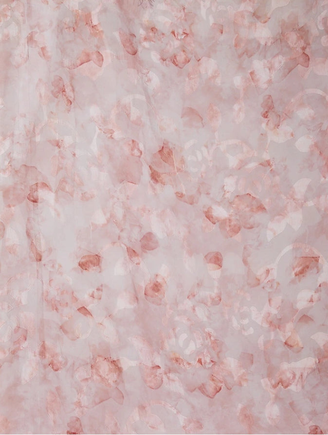 Floral Chiffon A-Line Formal Dress
