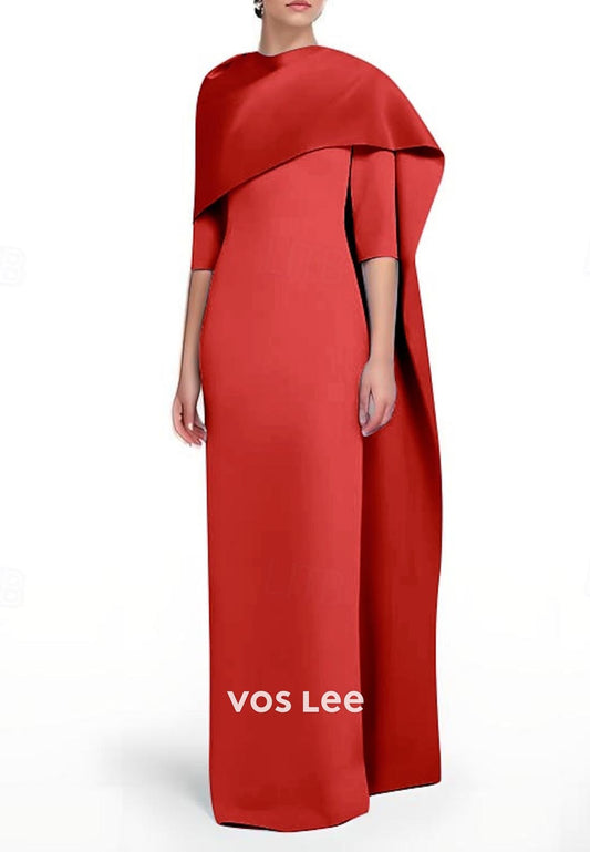 Gorgeous & Charming  3/4 Sleeves Mermaid Evening Dress Formal Gowns