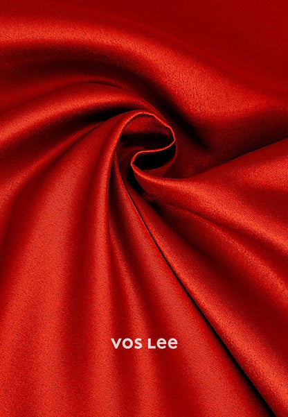 Red  Off the shoulder Floor-LengthEvening Gown with Sequined