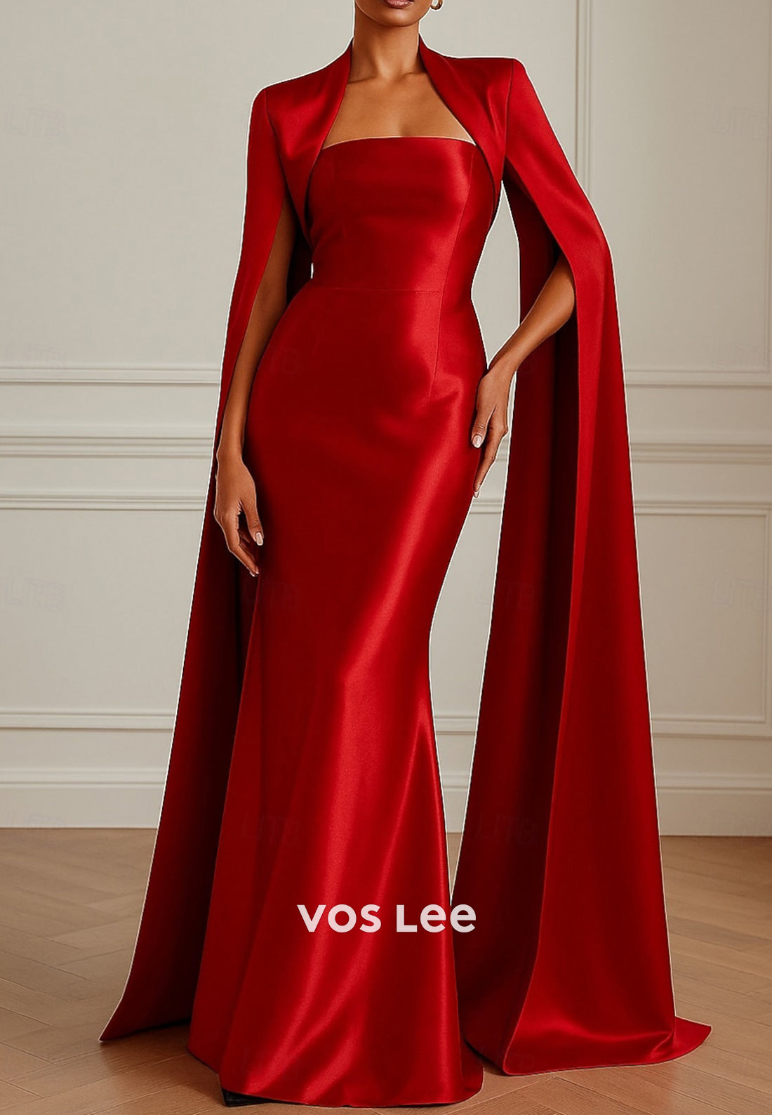 Elegant & Luxurious Sleeveless Floor-Length Mermaid Evening Dresses