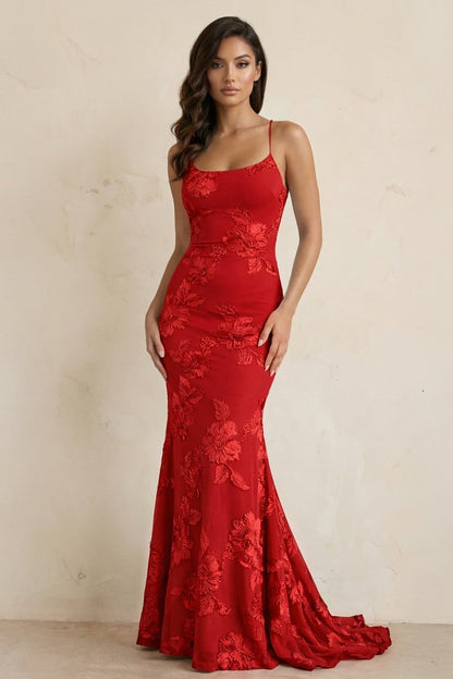 Sky Blue Spaghetti Straps Mermaid Tulle Long Prom Dresses With Appliques